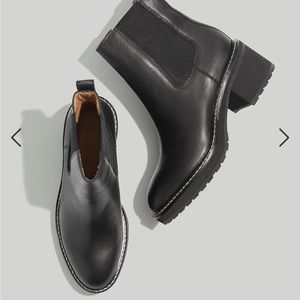 Madewell Carina Platform Chelsea Boot, size 8
